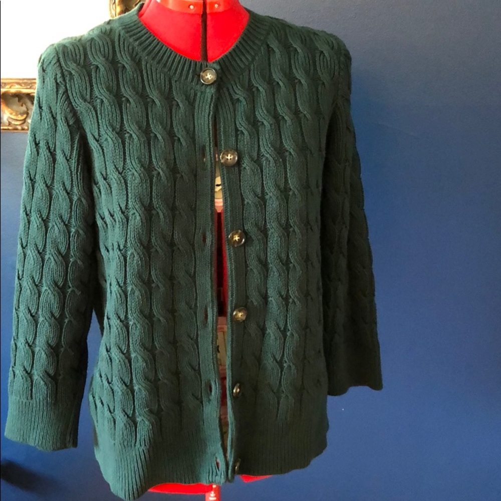 Talbots cotton sweater - M Like new